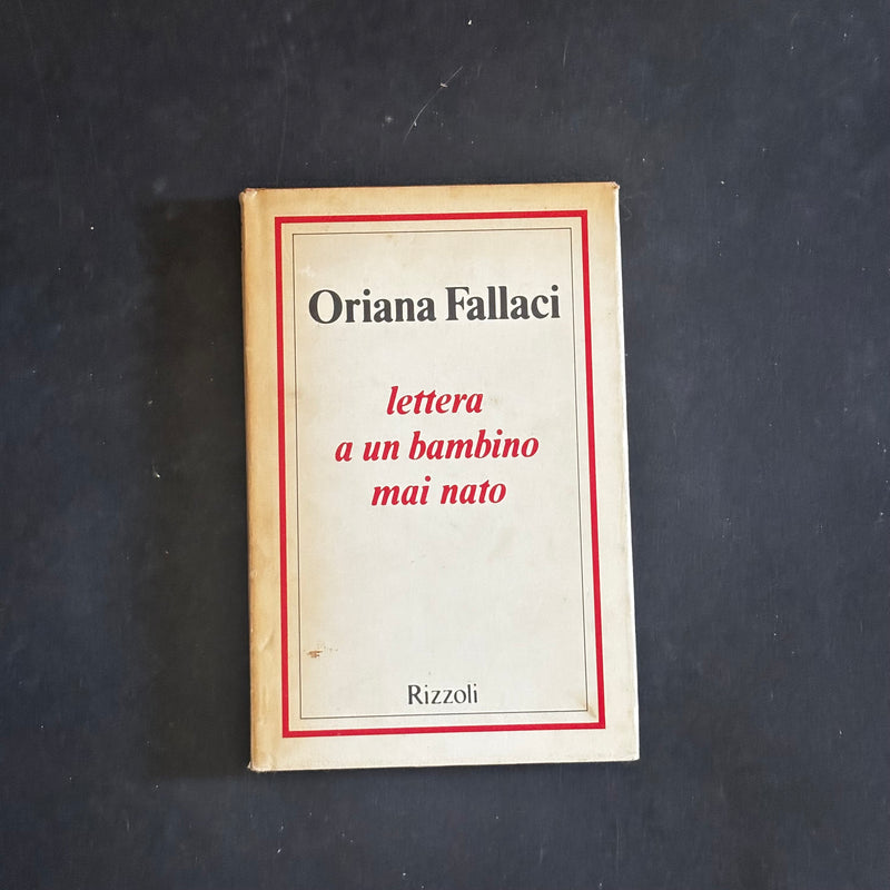 Lettera a un bambino mai nato