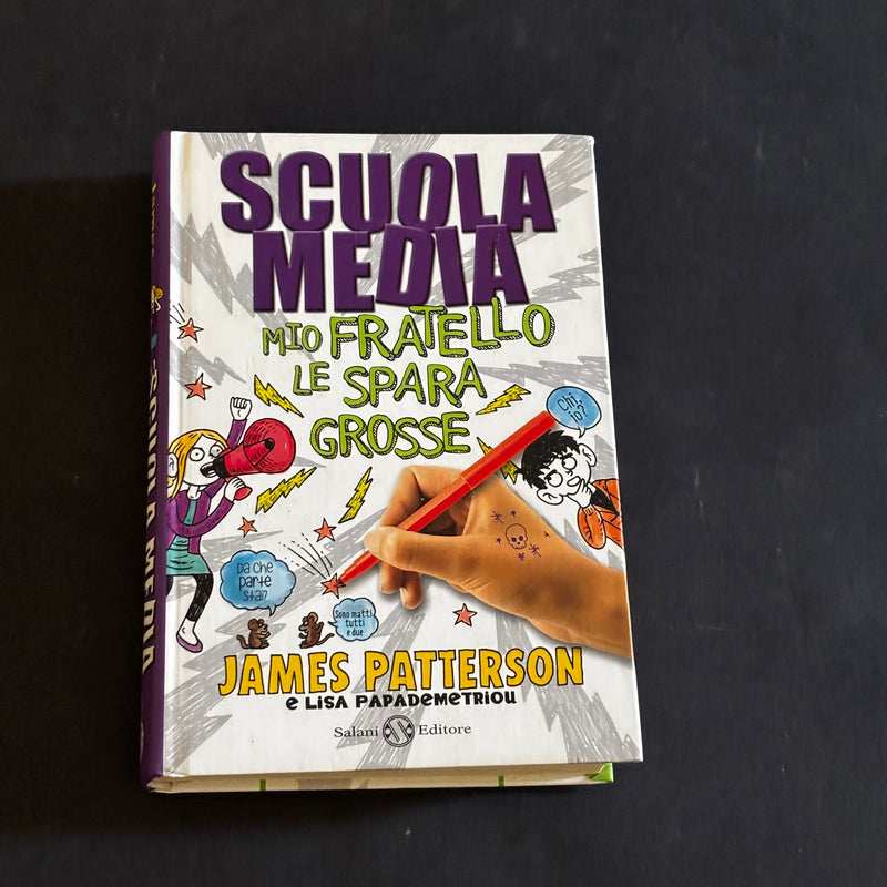 Scuola media- mio fratello le spara grosse