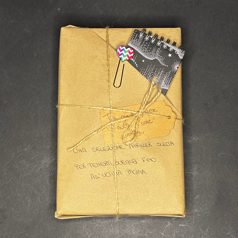 Mystery box Thriller - 2 libri + Gadget