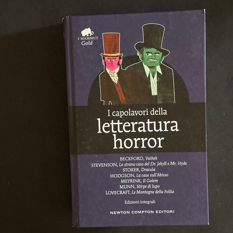 I capolavori della letteratura horror