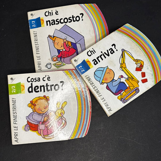 Cosa c’è dentro? Chi è nascosto? Chi arriva?