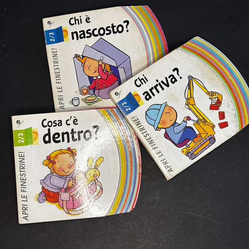 Cosa c’è dentro? Chi è nascosto? Chi arriva?