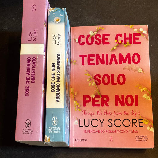 Trilogia cose che teniamo solo per noi