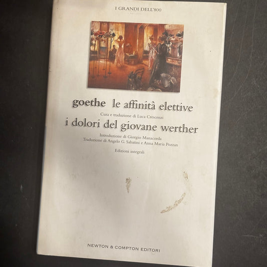 Le affinità elettive- i dolori del giovane Werther