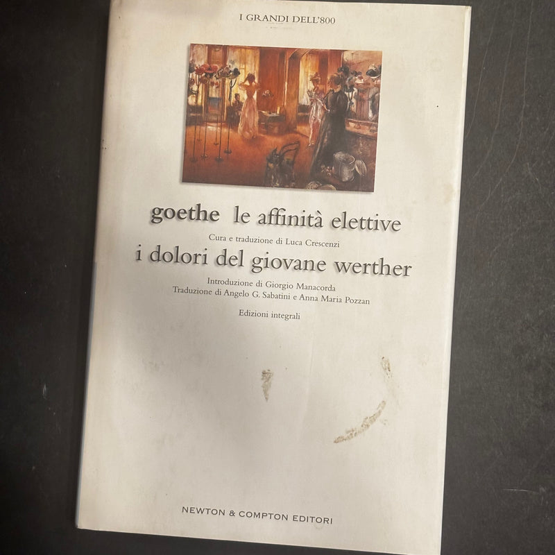 Le affinità elettive- i dolori del giovane Werther